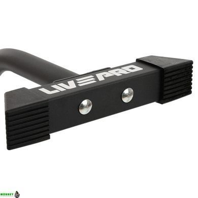 Упори для віджимань 2штуки LiveUp LP8160 PUSH-UP BAR 63х33х36, 5см чорний
