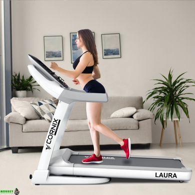 Беговая дорожка Cornix Laura White/Grey