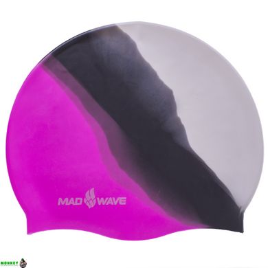 Шапочка для плавания MadWave MULTI M053401 (силикон, цвета в ассортименте)