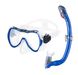 Набір маска і трубка Aqua Speed ​​ENZO + SAMOS 3111 синій Діт OSFM