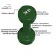Гантеля PowerPlay 4125 виниловая 1.5 кг Зеленая
