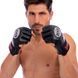 Перчатки для смешанных единоборств MMA кожаные BOXER 5020 Черный M