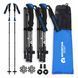 Трекинговые палки Mountain Goat Pro+ 43-130 см Black/Blue (P-5907739318244)