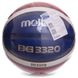 М'яч баскетбольний Composite Leather №6 MOLTEN B6G3320 помаранчевий-синій