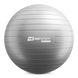 Фітбол Hop-Sport 85см сріблястий + насос 2020
