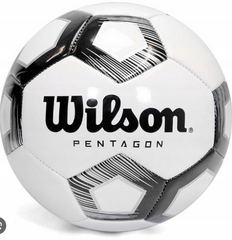 М'яч футбольний Wilson Pentagon white/black size 5