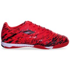 Обувь для футзала мужская SP-Sport 20517A-2 RED/BLACK размер 40-45 (верх-PU, красный-черный)