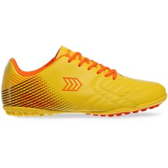 Сороконожки футбольні DMO21105-1 розмір 41-45 жовтий-оранжевий-чорний