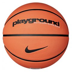 М'яч баскетбольний Nike EVERYDAY PLAYGROUND 8P DEFLATED AMBER/BLACK/BLACK size 7