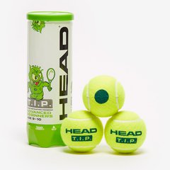 Мячи для тенниса Head TIP green поштучно