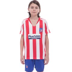 Форма футбольна дитяча з символікою футбольного клубу ATLETICO MADRID домашня 2020 SP-Planeta CO-0985 6-14 років червоний-білий-синій