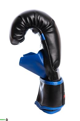 Снарядные перчатки, битки PowerPlay 3025 черно-синие XL