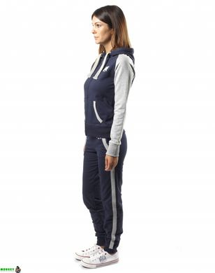 Спортивний костюм жіночий Leone Grey/Blue XS