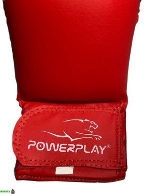 Рукавички для карате PowerPlay 3027 Червоні L