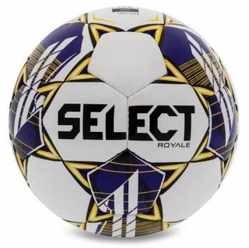 Мяч футбольный Select ROYALE FIFA v23 белый, фиолетовый Уни 5 022436-741-5