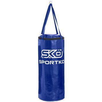 Мішок боксерський Циліндр ремінне кріплення Юнга SPORTKO MP-9 Синій висота 50см