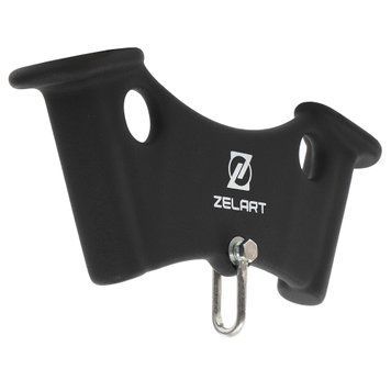 Рукоятка для тяги вниз Zelart TA-9633 33см чорний
