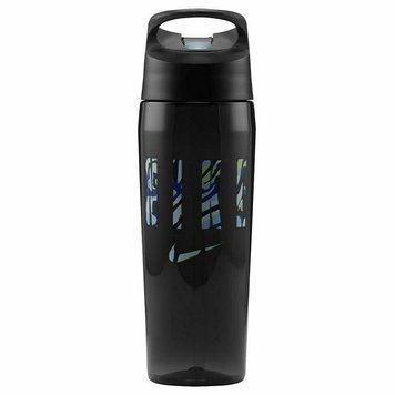 Пляшка Nike TR HYPERCHARGE STRAW BOTTLE 16 OZ чорний, блакитний Уні 473 мл