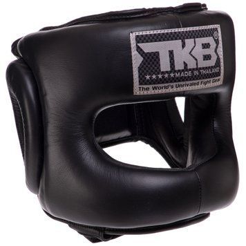 Шолом боксерський із бампером шкіряний TOP KING Pro Training TKHGPT-CC Чорний S