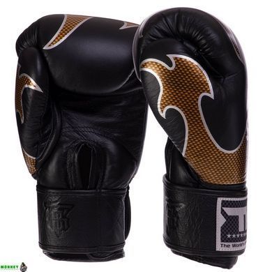 Рукавички боксерські шкіряні TOP KING EmPower TKBGEM-01 Білий-золотий 14 унції