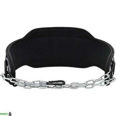 Пояс для обтяжень з ланцюгом RDX PRO DIPPING BELT 2 LAYER неопреновий Red