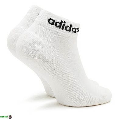 Шкарпетки Adidas C LIN ANKLE 3P білий Уні L (43-45)