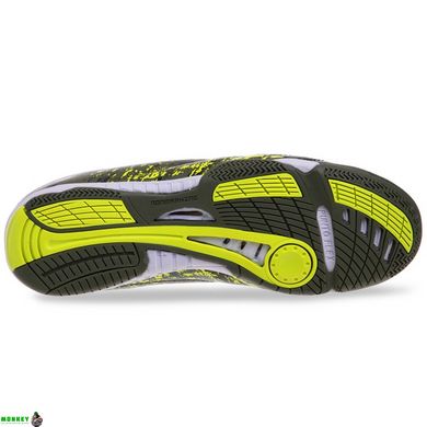 Обувь для футзала мужская OWAXX 20517A-5 размер 40-45 темно-зеленый-черный-салатовый