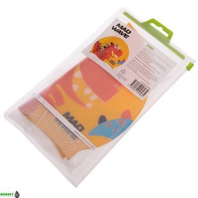 Шапочка для плавання дитяча MadWave Junior DINO M057916 Чорний
