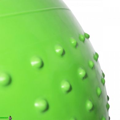Мяч для фитнеса (фитбол) полумассажный SportVida 65 см Anti-Burst SV-HK0293 Green