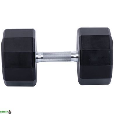 Гантели профессиональные с полиуретановым покрытием LiveUp LP8003-40 (2х40кг)