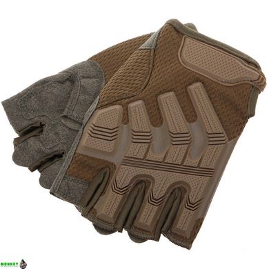 Перчатки тактические с открытыми пальцами SP-Sport BC-8808 размер M-XL цвета в ассортименте