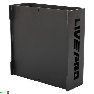 Стойка для грифов вертикальная LiveUp LP8874 44х44х16,5cм черный