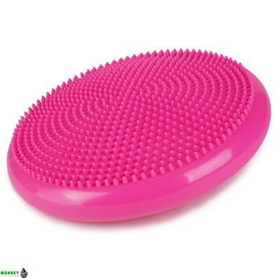 Балансувальна подушка-диск Cornix 33 см (сенсомоторна) масажна XR-0055 Pink
