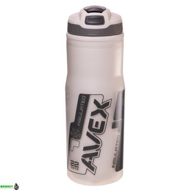 Бутылка для воды AVEX FI-4763 650мл белый