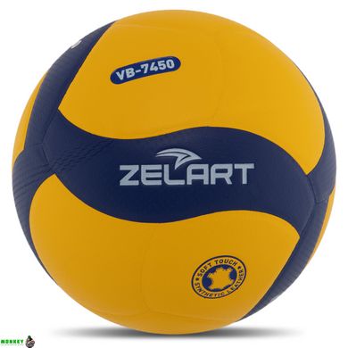 Мяч волейбольный ZELART VB-7450 №5 PU клееный