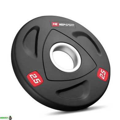 Набор олимпийский Hop-Sport PRO 90кг с W-образным грифом