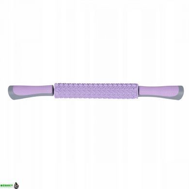 Масажний ролик ручний (масажна палка) SportVida Massage Bar SV-HK0231 Purple