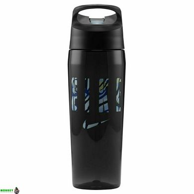 Бутылка Nike TR HYPERCHARGE STRAW BOTTLE 16 OZ черный, голубой Уни 473 мл