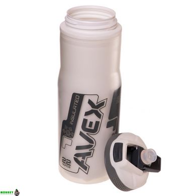 Бутылка для воды AVEX FI-4763 650мл белый