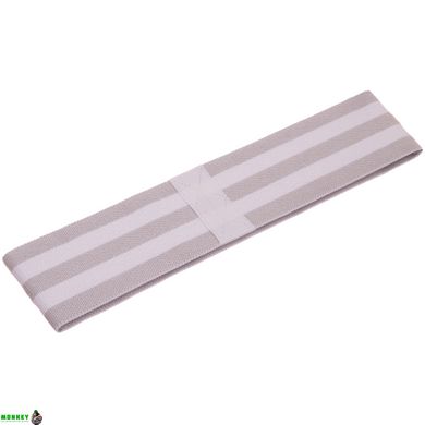 Резинка для фітнесу Zelart HIP BAND FI-1549-1 сірий