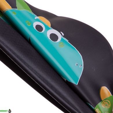 Шапочка для плавання дитяча MadWave Junior DINO M057916 Чорний