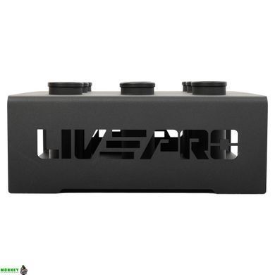 Стойка для грифов вертикальная LiveUp LP8874 44х44х16,5cм черный