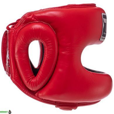 Шолом боксерський із бампером шкіряний TOP KING Pro Training TKHGPT-CC Чорний S