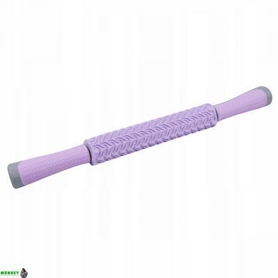 Масажний ролик ручний (масажна палка) SportVida Massage Bar SV-HK0231 Purple