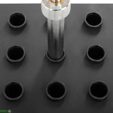 Стойка для грифов вертикальная LiveUp LP8874 44х44х16,5cм черный