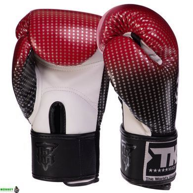 Рукавички боксерські шкіряні дитячі TOP KING Super Star TKBGKC-01 Синій M (6 унцій) 6-8 років