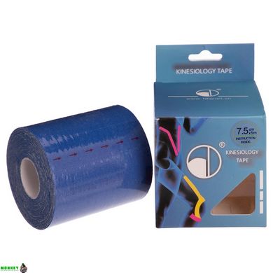 Кинезио тейп (Kinesio tape) SP-Sport BC-4863-7,5 размер 7,5смх5м цвета в ассортименте