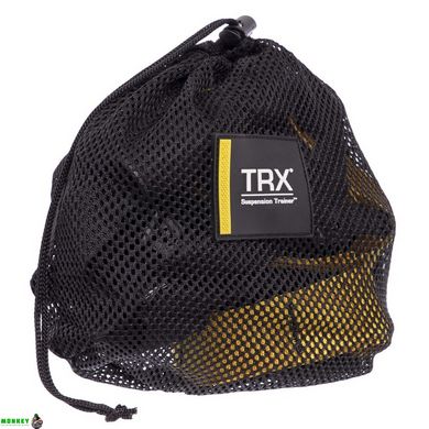 Тренувальні підвісні петлі TRX PACK P2 FI-3724-03 чорний-жовтий