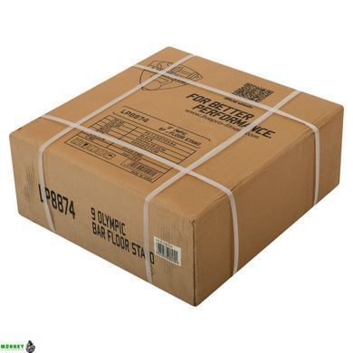 Стойка для грифов вертикальная LiveUp LP8874 44х44х16,5cм черный