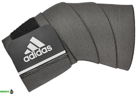 Фіксатор універсальний Adidas Universal Support Wrap Long сірий Уні (139 x 8 x 0,2 см)